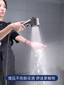 Shower Head newdesign High Pressure Handheld Shower Head SPA Nozzle With Filter Visible filter element