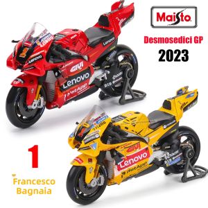 Mô Hình Xe Ducati Lenovo Team Tỷ Lệ 1:18 Năm 2023 Của Maisto # 1 Mô Hình Xe Mô Tô Đua Moto GP Bagnaia Champion Diecast Đồ Chơi Sưu Tầm Dành Cho Độ Tuổi Từ 4 Trở Lên