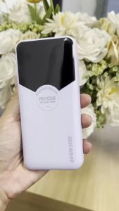 Sạc dự phòng Wekome pin dự phòng sạc siêu nhanh 22.5W tích hợp dây cáp sạc và màn hình LED hiển thị - Happy Home 4U