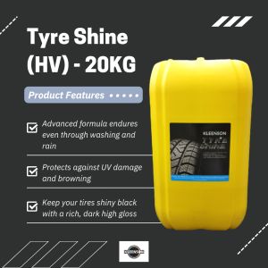 [Kleenson] Tyre Shine HV 20L |  Tyre Wax Orange Cream | Restore Black | Glossy