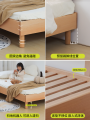 Xqiao Wooden Floor Bed Montessori Children's Bed Tatami Suspension Solid Wood Bed Baby Baby without Bedside Platform Bed. 