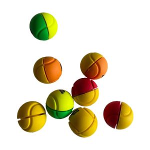 2021 New ZARSIA Tennis Racket Shock Absorber Ball Shaped Weighting Beads Silicone Material for Sports Fitness Fans Supplies
