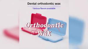 Orthodontics Dental Wax Gum for Braces Care Anti Singaw with Fruit Scent Oral Hygiene Care Edible