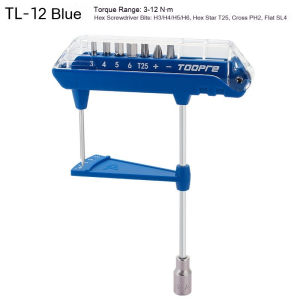 Toopre | TOOPRE Torque Wrench 3-12 Nm Bicycle Repair Tools Wrench Bit Set TL-12 High Precision Torque Tool Box Bicycle Accessories