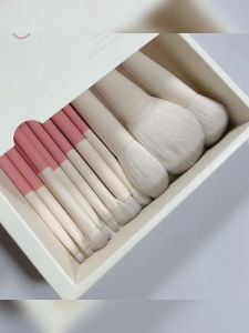 MONLEYTA | Affordable Authentic Makeup Brush Set Soft Bristles For Blush Foundation Highlighter Nose Shadow Concealer Long Handle Chinese Brand