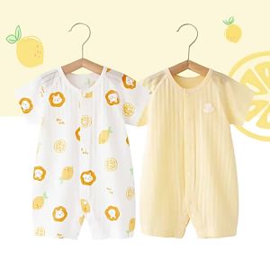 JIFANPAUL | Cotton Breathable Light Infant Romper