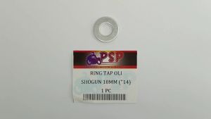 Ring Tap Oli Shogun 14 (Harga Per 1 PCS) - Ring Reng Plat Baut Tap Oli Oil Bawah Baut 14 Kunci