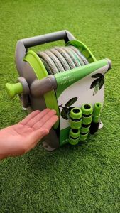 Gulungan Selang Roll 20 Meter Selang Taman Air Sprayer Hose Reel Pengulung Selang Portable 20m Selang Gulung Siram Kebun Tanaman