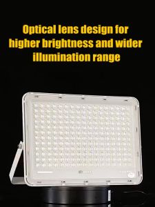 Solar Light Outdoor Waterproof 600W 300W 200W Solar Lamp Solar Flood Lights With Panel Led Indoor Light