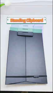 Standing Clipboard with Cover A4/Long Clipboard with Stand Document Organizer File Folder Yellow pad Paper Organizer