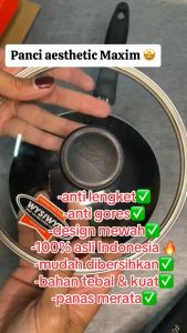 MAXIM Neostone 16 cm Panci Sauce Pan Neostone Ceramic 16 cm Panci Ceramic Anti Lengket Panci