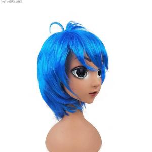 Halloween Childrens Wig Cos Anna Elsa Jasmine Princess Little Mermaid Kindergarten Performance Party Straight Hair