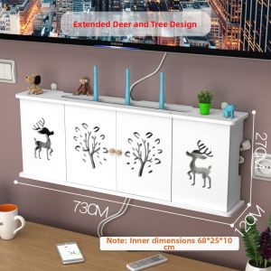 No-drill Wall Storage Shelf