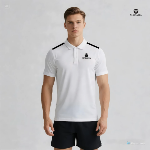 Madaha Polo shirt Kaos Kerah Dry fit Olahraga Golf Gym Running Tennis Newlist