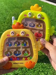 Papan Gambar Magnet Ayam/Mainan Anak Papan Magnet/Mesin Penangkap Bola/Magnetik Papan Gambar/Mainan Edukasi Kreatifitas/Papan Manik Magnet Serbaguna