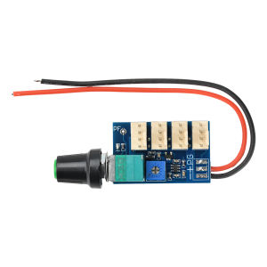 Aideepen | 4-channel DC12V 3A 4-wire PWM Fan Controller With Manual Knob Adjustment And Switch 5V 25KHZ Fan Speed Controller