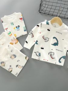Áo Khoác Cotton Dài Tay Mùa Thu Cho Bé Trai Và Bé Gái Áo Mặc Ở Nhà Mùa Xuân Thu Áo Ngủ Cho Trẻ Sơ Sinh Và Trẻ Em
