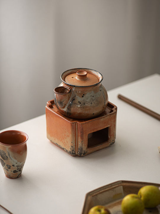 Nồi Súp Gốm Sứ Đun Trà Kiểu Nhật Bản Có Thiết Kế Nến Màu Mực Nồi Súp Ấm ...