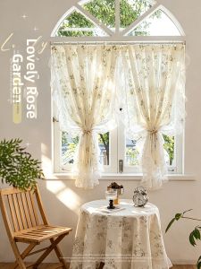 YASHU | Light-blocking Curtain Sunshade No-drilling Extendable Rod Whole Set