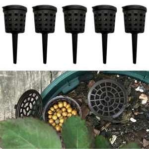 GUOUQNA 20 100Pcs Plants Fertilizer Basket for Flower Nursery Pot Osmocote Bonsai Orchid