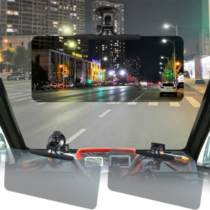 ป้องกันยูวีกระบังแสงรถป้องกันแสงสะท้อนม่านบังแดดใช้งานได้สองแบบบังแดดป้องกันแสงสะท้อนกันแดดทั้งกลางวันและกลางคืน