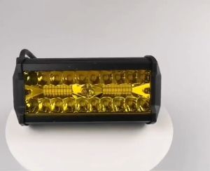 Car Fog Light Yellow LED Bar Driving Lamp Offroad Work Light Bar Waterproof