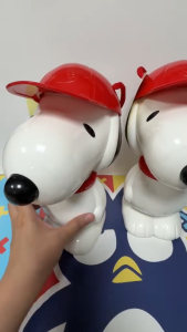 ถังขนมสนูปปี้ มีขนมอยู่ข้างใน ของใหม่ สินค้าพร้อมส่ง