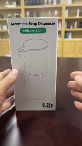 A New Wall Mounted Automatic Soap Dispenser Foam Smart Hand Washing Machine Liquid Rechargeable Bathroom Induction Sensor