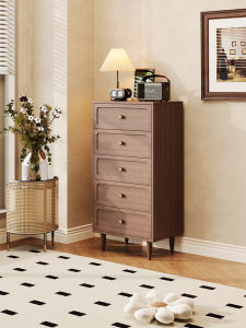 Retro Solid Wood Chest of Drawers