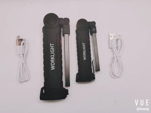 READY TaffLED Lampu Senter Kerja magnet led malam Worklight COB Magnetic Flashlight 2000 Lumens 175A