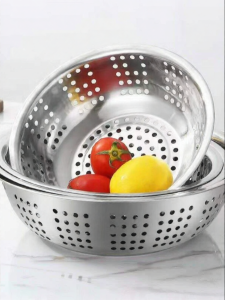 JILAIYAO | Rổ Lọc Inox Dày Cấp Thực Phẩm