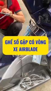 Ghế Ngồi An Toàn Cho Bé Có Vòng Bảo Vệ Chất Liệu Nhựa Nhập Khẩu Xuất Xứ Việt Nam - Ghế Xe Máy Airblade Đa Năng