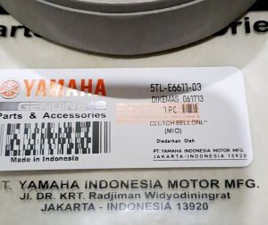 YAMAHA CLUTCH BELL MIO SOUL CARB/SPORTY/FINO CARB/SOULTY CARB 5TL0E6611-03 GENUINE INDONESIA PARTS