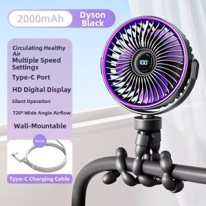 JOYCS | Bite-safe No-leaf Baby Stroller Fan