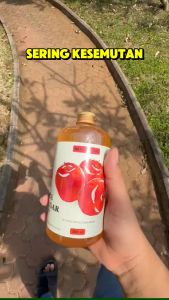 Paket Cuka Apel Original Diet Detoks | kemasan botol plastik cuka apel halal