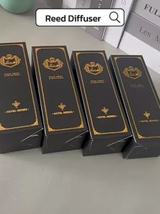 [Ready Stock][Reed Diffuser] 50ml Luxury Premium Hotel Series Indoor Perfume Water Soluble Aromatheraphy Fragrance Essential Oil Natural Floral Air Freshener Cheap Modern Flameless Home Living Decoration Bedroom Bathroom Porch Entrance Reading Room Office