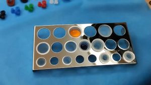 1000pcs Wadah Tinta Tatto Ink Cup Tattoo Wadah Pigment Tato Untuk Holder Tinta Sulam Tato