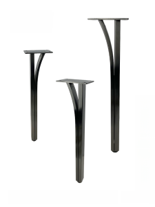 Stainless Steel Black Titanium Furniture Support Legs High Load Bearing Bathroom Cabinet Feet Desk Legs Table Base Bookshelf Feet