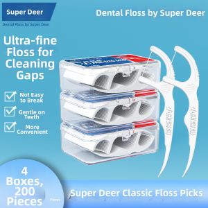 SUPER DEER | Ultra-fine Disposable Tooth Floss
