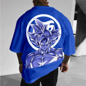 เสื้อยืดคอกลมแขนสั้นลายการ์ตูนดราก้อนบอลปี 2025 ของญี่ปุ่น ผลิตจากผ้าฝ้าย ทรงหลวม สวมใส่ได้ทั้งผู้ชายและผู้หญิง เหมาะสำหรับฤดูร้อนและเล่นกีฬา