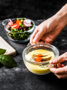 YOGEHOME | Heat Resistant Transparent Tempered Glass Bowl