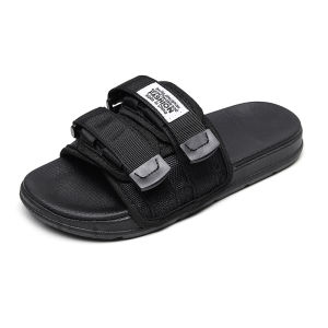 Womens Summer Outdoor Sandals Anti-Slip Flat Sandals Couple Beach Korean Fashion Trend Internet Celebrity Cool Sandals