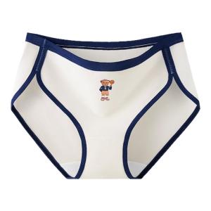 Quần lót tam giác MiiOW Cat Bear làm bằng vải cotton lưng vừa kháng khuẩn thoải mái