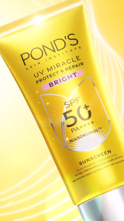 Pond's UV Miracle Bright Sunscreen SPF 50+ PA++++ 30g