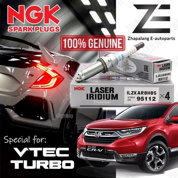 NGK Laser Iridium Spark Plugs IFR7G-11KS – Fit Honda Civic Type R K20A & K20Z4