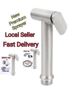 SG SELLER Fast Delivery Brass Chrome 2 Way Bidet Sprayer