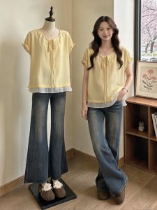 Slimming & Youthful Look Chiffon Shirt