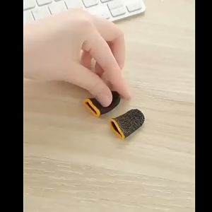 Gaming Finger Sleeve 24-Pin Breathable Anti-Sweat Thumb Cover Games Touch Screen Mobile phone finger cover