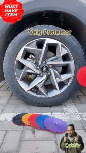 List Pelindung Velg Mobil Warna BIRU Bahan Karet Panjang 8 Meter Termasuk Double Tape GROZIR ZONE