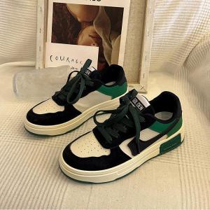 Internet celebrity explosion Hong Kong style platform sports shoes womens summer breathable versatile niche 2024 new niche design board shoes
